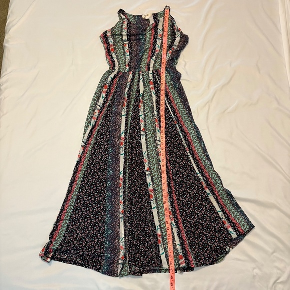 Style & Co. Multi Color Floral Maxi Dress Size Petite‎ Small - Picture 4 of 7